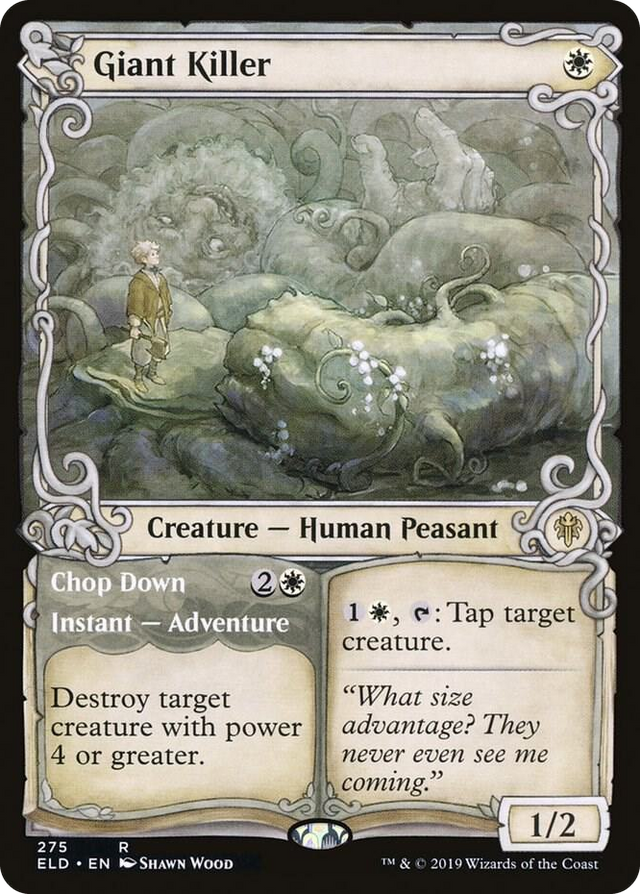 0275 Giant Killer (Showcase) R Throne of Eldraine
