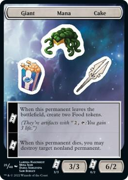 0025 Giant Mana Cake T Unfinity