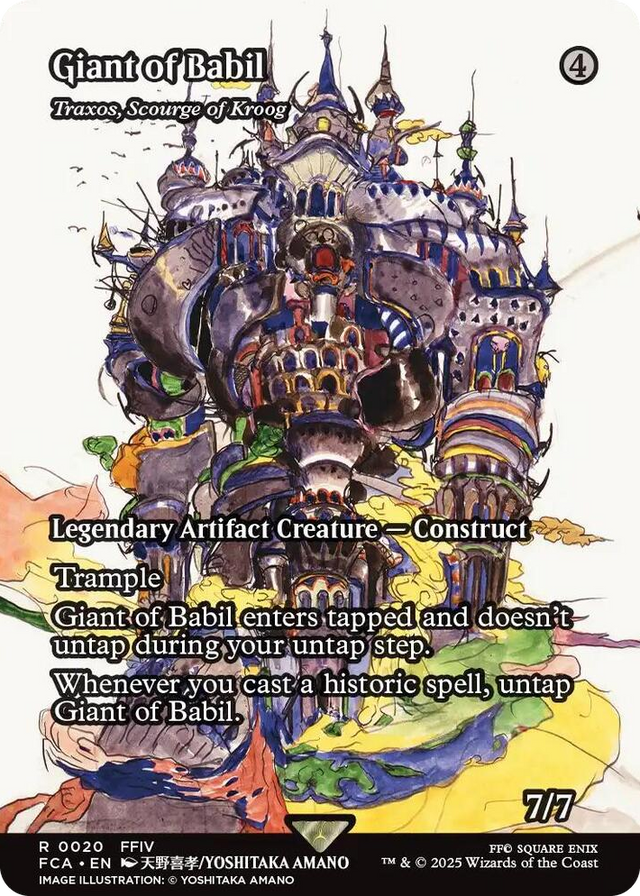 0020 Giant of Babil - Traxos, Scourge of Kroog (Showcase) R FINAL FANTASY: Through the Ages