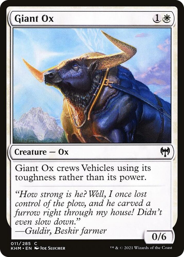 0011 Giant Ox C Kaldheim