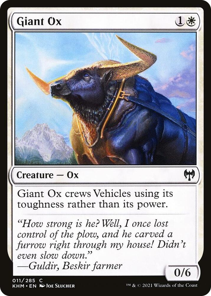 0011 Giant Ox C Kaldheim