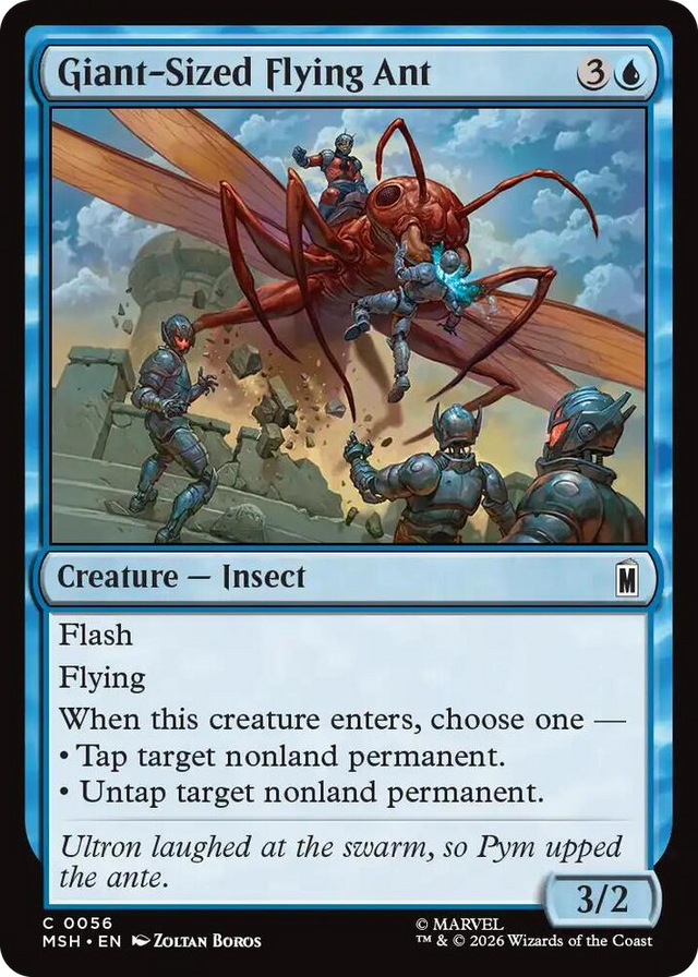 0056 Giant-Sized Flying Ant C Marvel Super Heroes