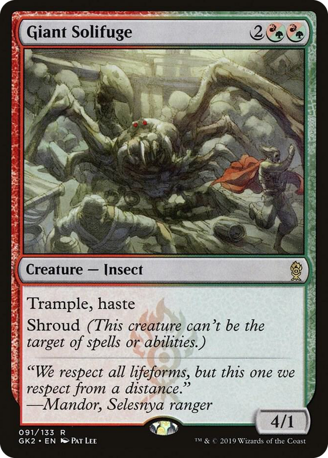 0091 Giant Solifuge R Ravnica Allegiance: Guild Kits