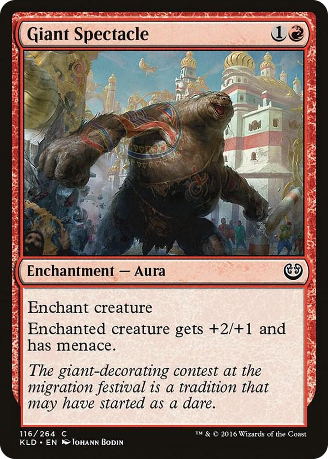 Giant Spectacle #116 C - Kaladesh Pokemon card