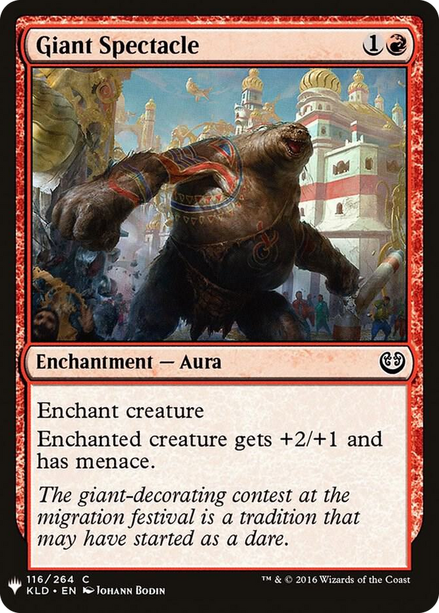 0116 Giant Spectacle C The List Reprints