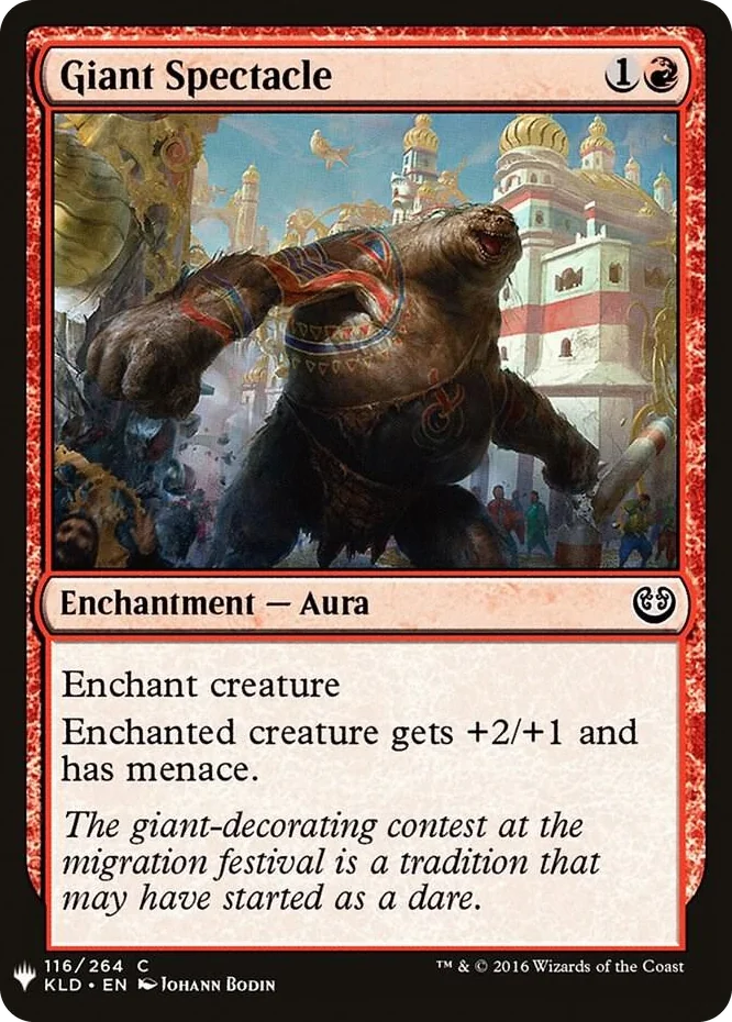 0116 Giant Spectacle C The List Reprints