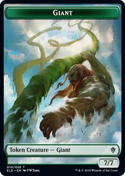 0010 Giant Token T Throne of Eldraine