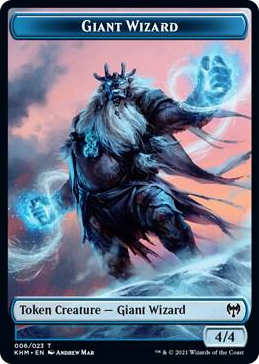 0006 Giant Wizard Token T Kaldheim