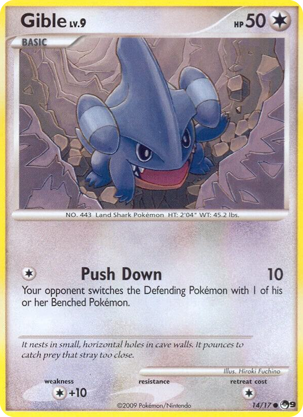 0014 Gible Common POP Series 9