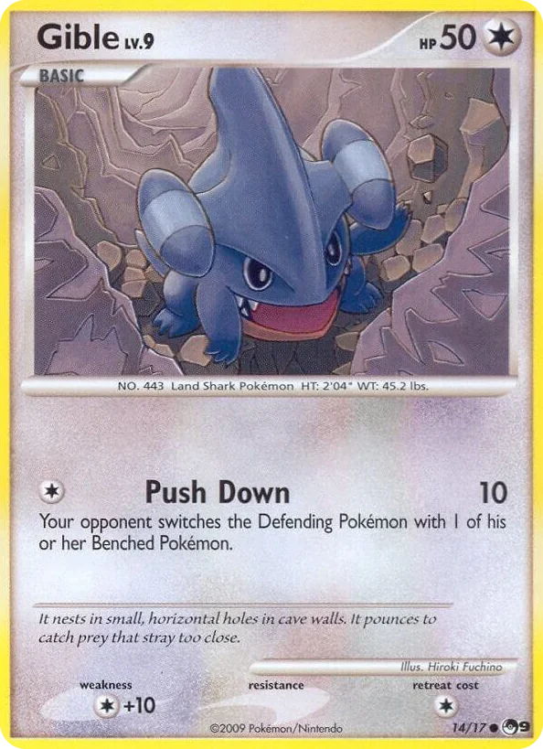 0014 Gible Common POP Series 9