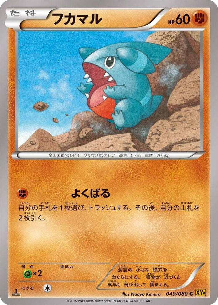 0049 Gible Common Rage of the Broken Heavens