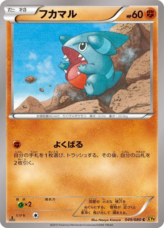 0049 Gible Common Rage of the Broken Heavens