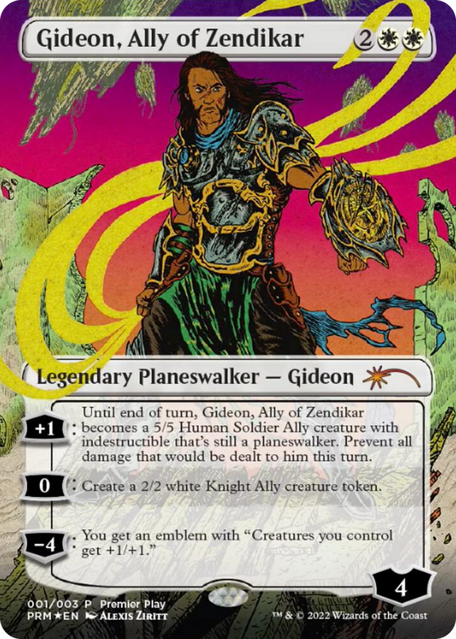 0001 Gideon, Ally of Zendikar P Pro Tour Promos