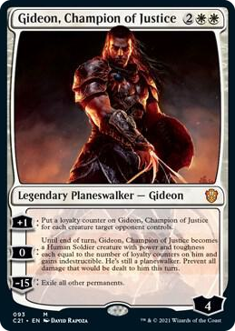 0093 Gideon, Champion of Justice M Commander 2021