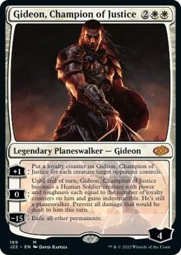0189 Gideon, Champion of Justice M Jumpstart 2022