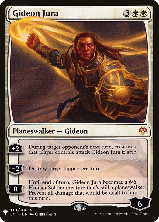 Gideon Jura #10 M - The List Reprints Pokemon card