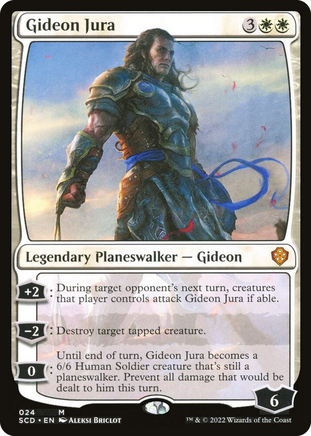 0024 Gideon Jura M Starter Commander Decks