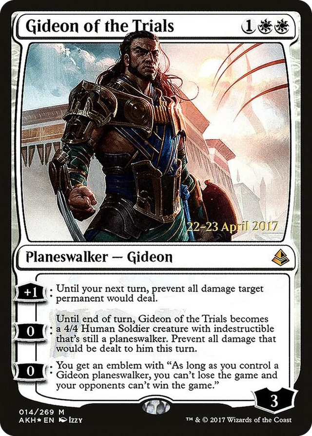 0014 Gideon of the Trials M Prerelease Cards