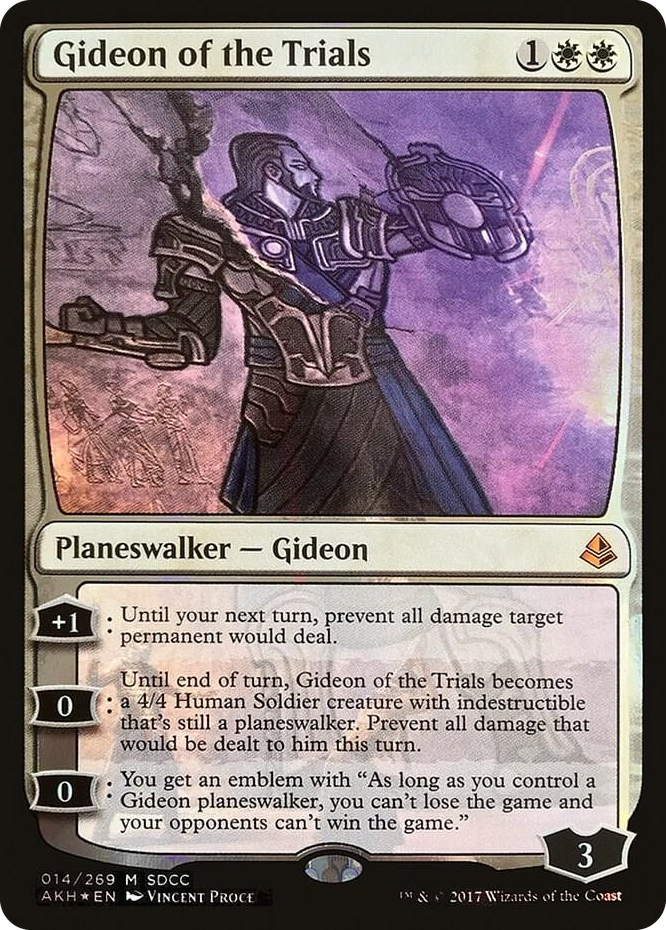 Gideon of the Trials (SDCC 2017 Exclusive) #14 P - Media Promos Pokemon card