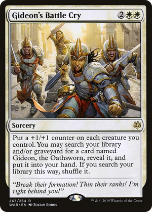 0267 Gideon's Battle Cry R War of the Spark