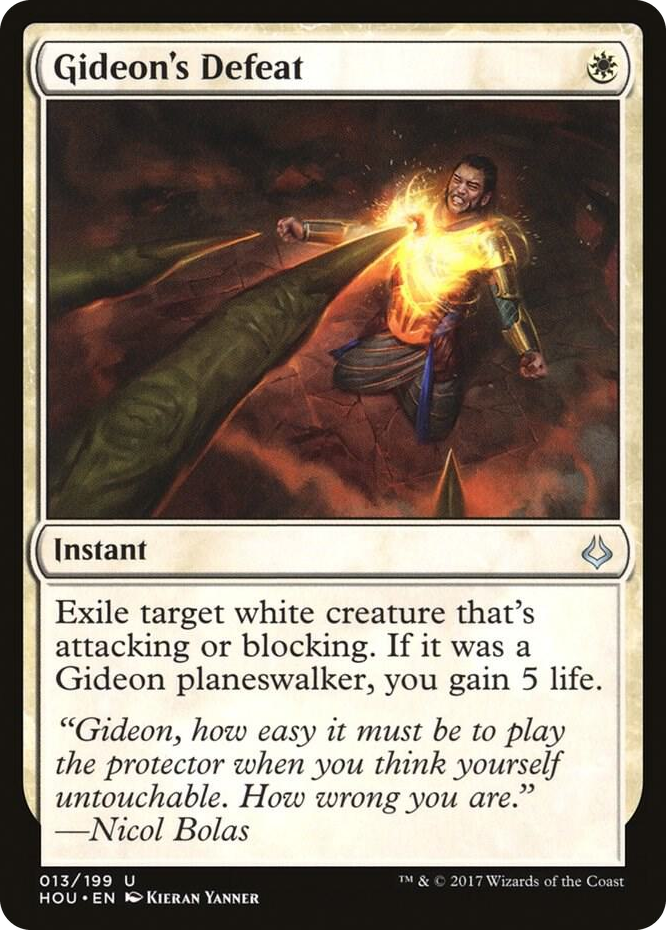 Gideon's Defeat #13 U - Hour of Devastation Pokemon card