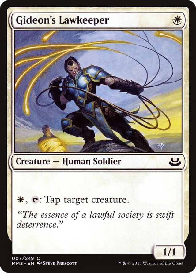 0007 Gideon's Lawkeeper C Modern Masters 2017