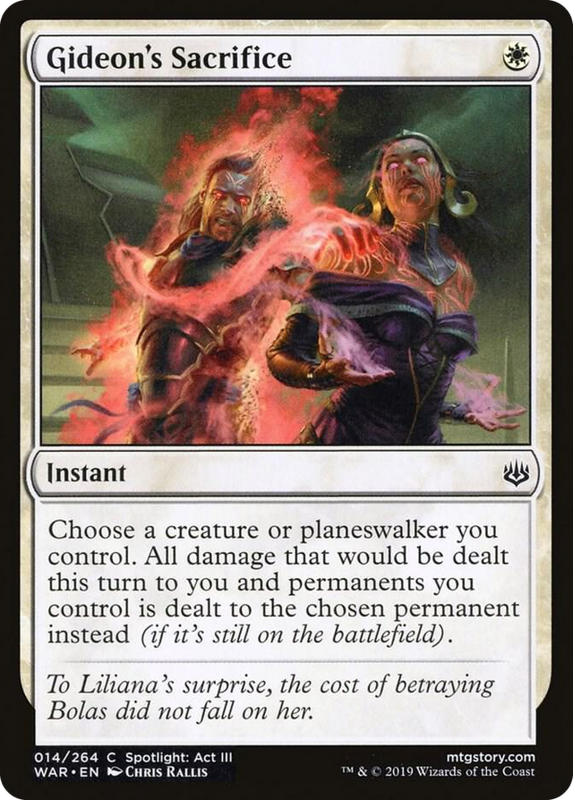 0014 Gideon's Sacrifice C War of the Spark