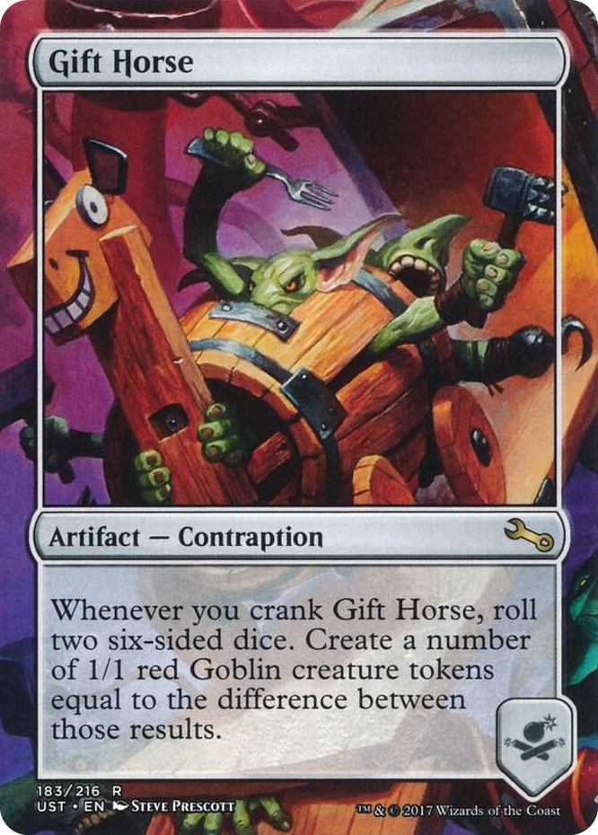 0183 Gift Horse R Unstable