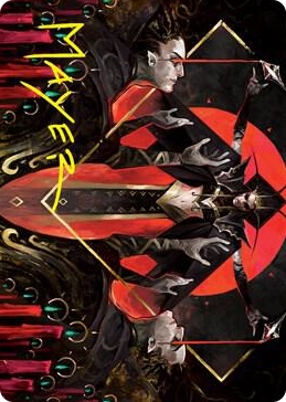 0034 Gift of Fangs Art Card (Gold-Stamped Signature) S Art Series: Innistrad: Crimson Vow