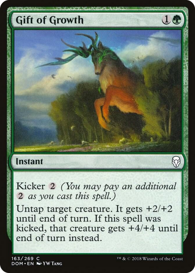 0163 Gift of Growth C Dominaria