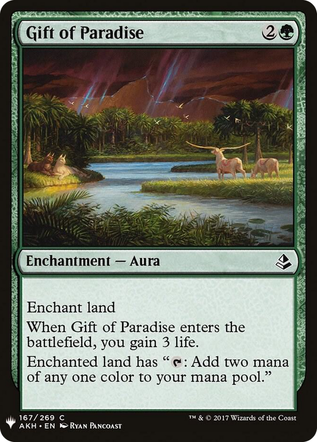 0167 Gift of Paradise C The List Reprints