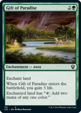 0191 Gift of Paradise C Commander 2021