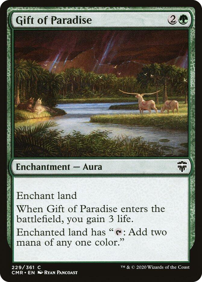 0229 Gift of Paradise C Commander Legends