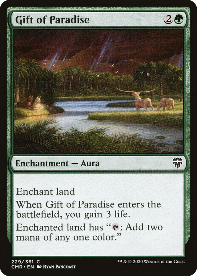 0229 Gift of Paradise C Commander Legends