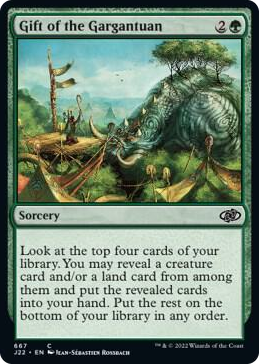 0667 Gift of the Gargantuan C Jumpstart 2022