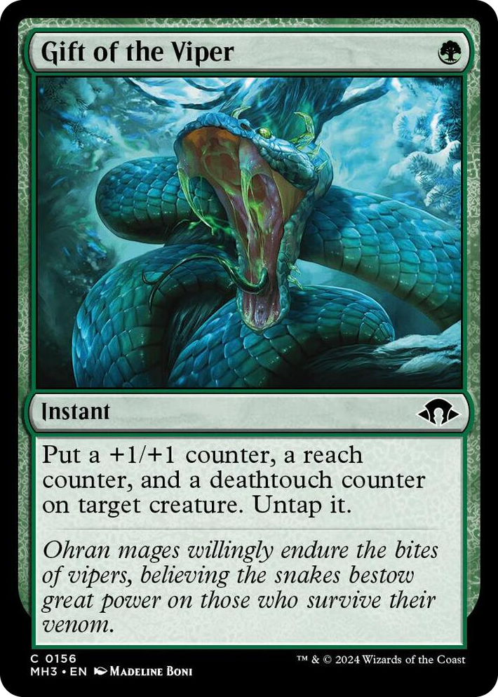 0156 Gift of the Viper C Modern Horizons 3