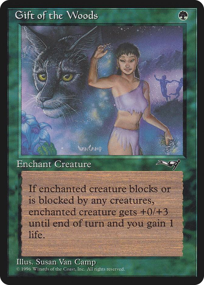 0074 Gift of the Woods (Girl/Lynx) C Alliances