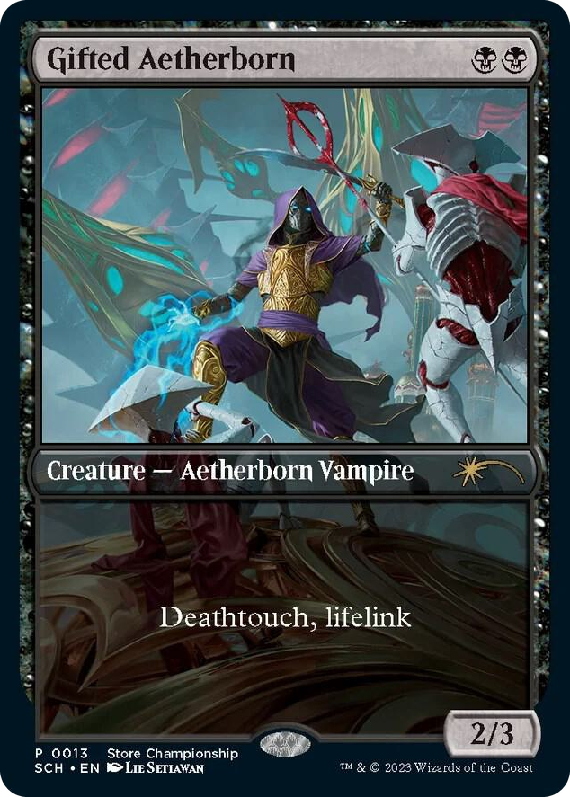 Gifted Aetherborn #13 P - Game Day & Store Championship Promos Pokemon card