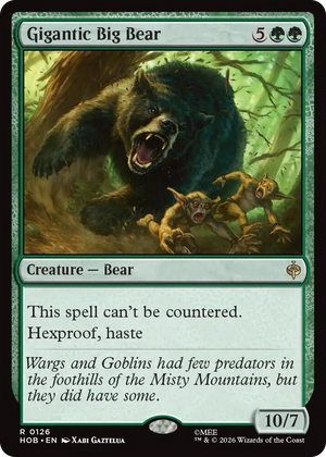 0126 Gigantic Big Bear R The Hobbit