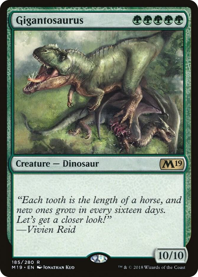 0185 Gigantosaurus R Core Set 2019