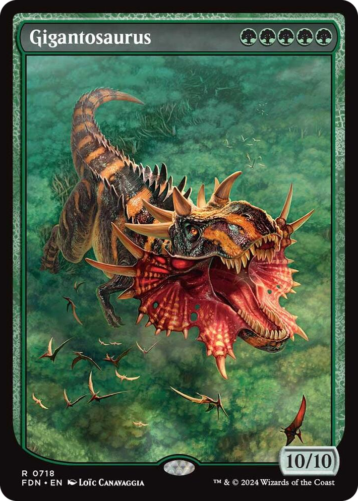 0718 Gigantosaurus (Full Art) R Foundations