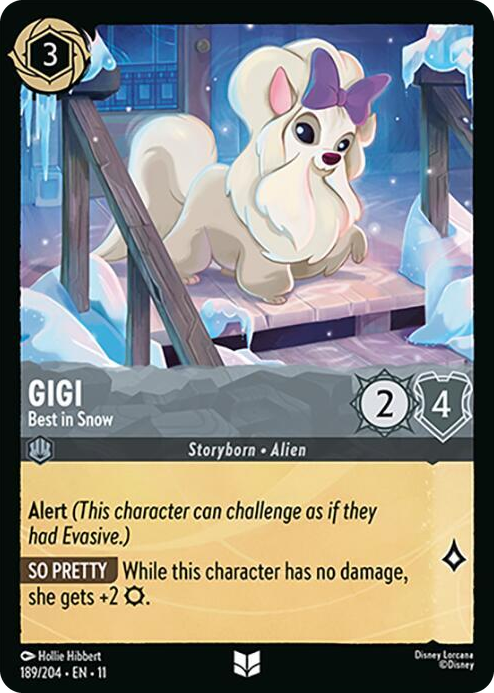 0189 Gigi - Best in Snow Uncommon Winterspell