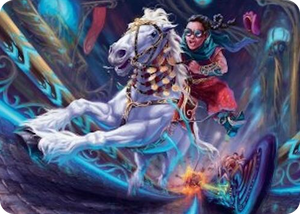 0034 Gilded Ghoda Art Card S Art Series: Aetherdrift