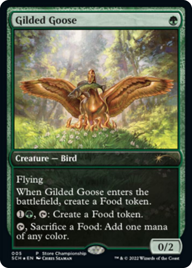0005 Gilded Goose P Game Day & Store Championship Promos