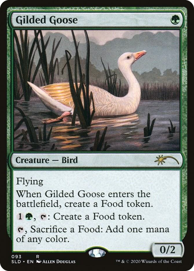 Gilded Goose #93 P - Secret Lair Drop Series Pokemon card