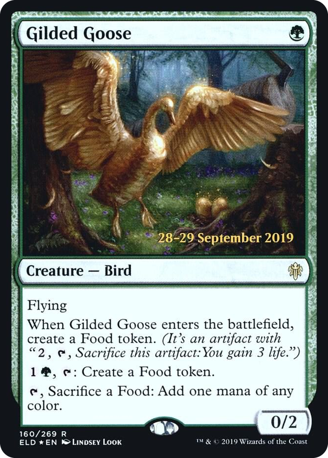 0160 Gilded Goose R Prerelease Cards