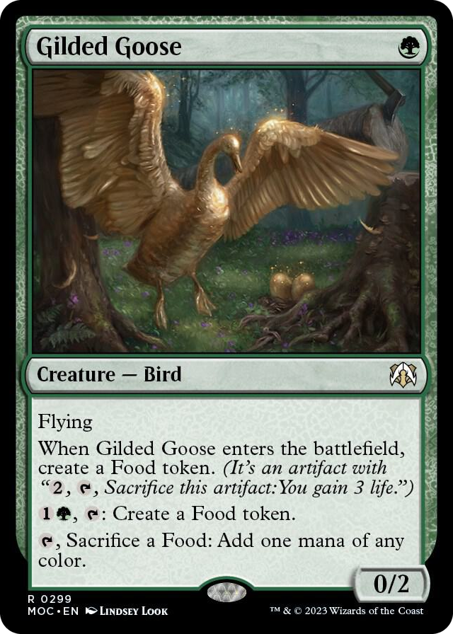 0299 Gilded Goose R Commander: March of the Machine