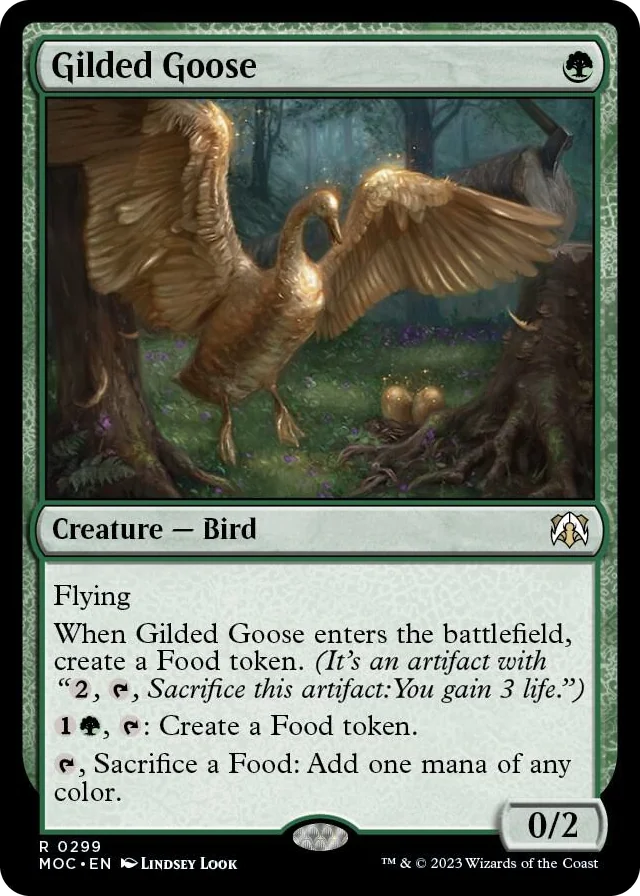 0299 Gilded Goose R Commander: March of the Machine