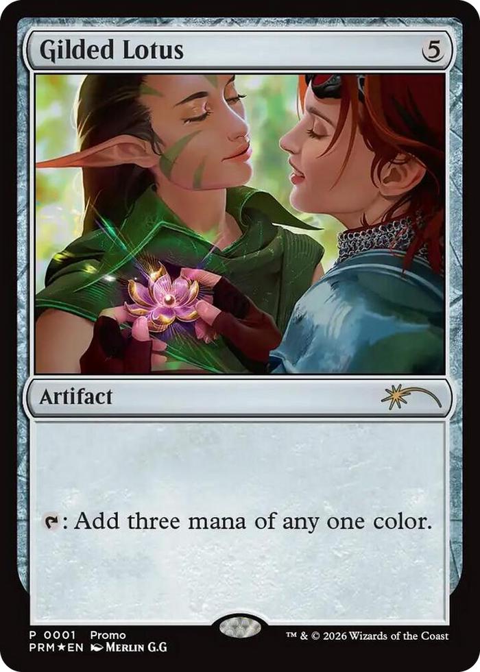 Gilded Lotus #1 P - WPN & Gateway Promos Pokemon card