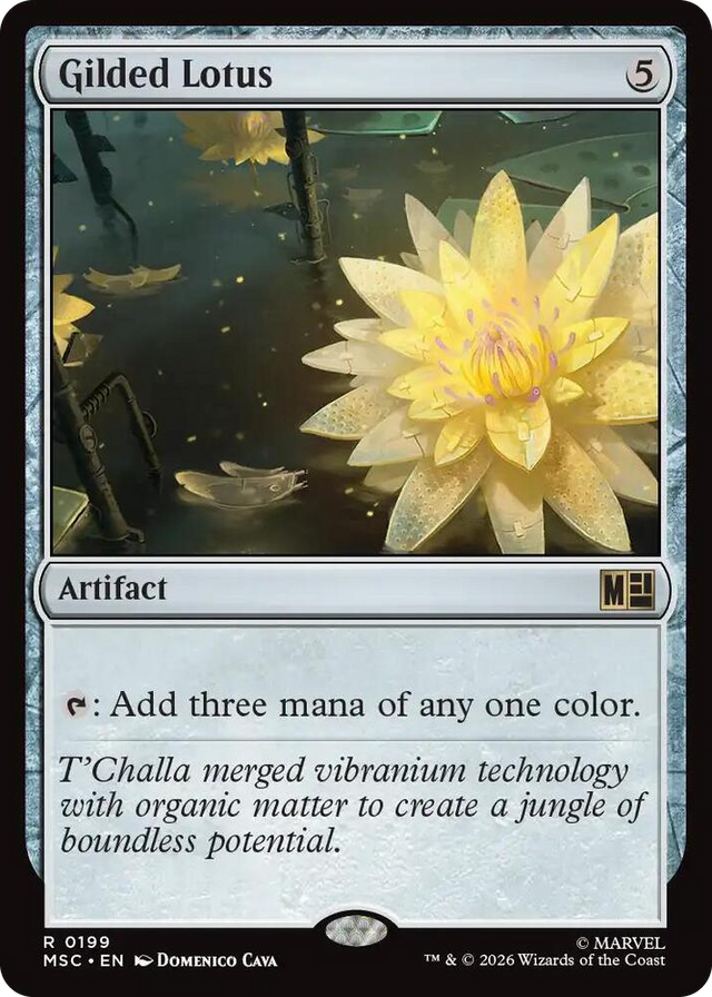 0199 Gilded Lotus R Commander: Marvel Super Heroes